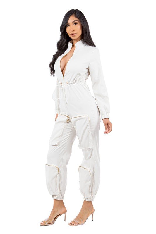SEXY CARGO STYLE JUMPSUIT - KOKOTETE