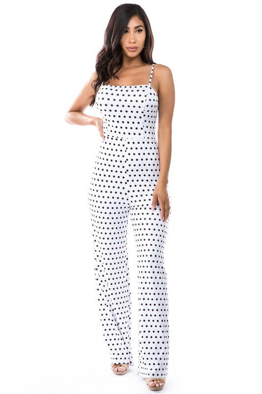 SEXY JUMPSUIT POCK DOT - KOKOTETE