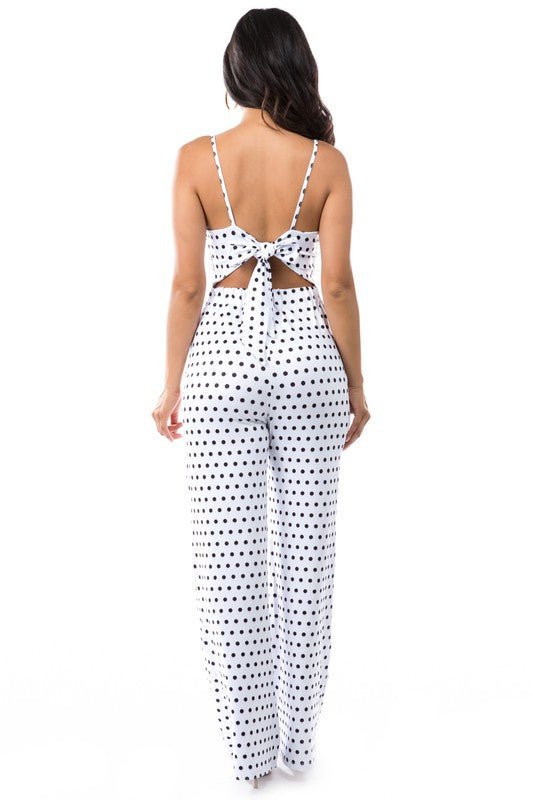 SEXY JUMPSUIT POCK DOT - KOKOTETE