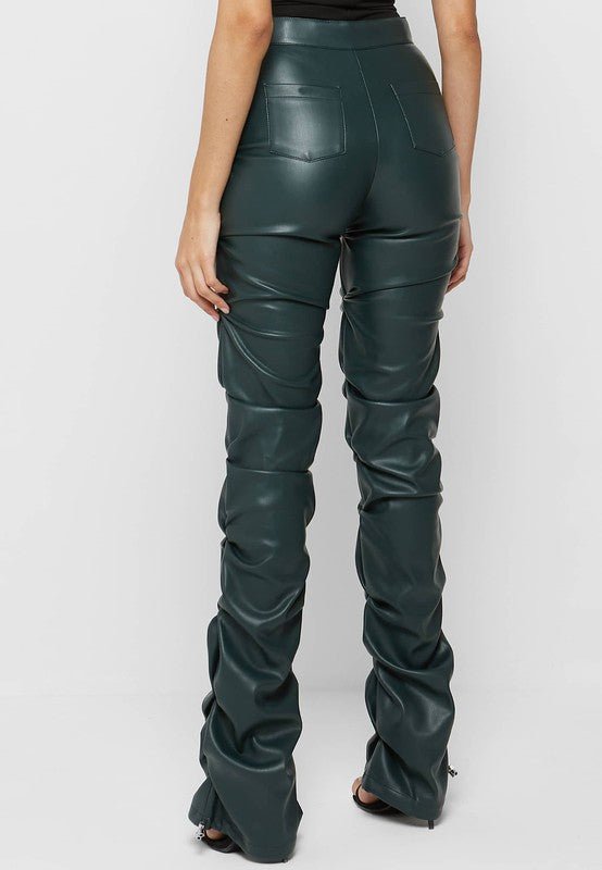 SEXY PU LEATHER PANTS - KOKOTETE