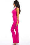 SEXY ZIPPER UP JUMPSUIT - KOKOTETE