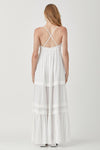 Shirred Folded Detail Maxi Dress - KOKOTETE