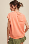 Short Sleeve Boxy Crew Neck Sweat Top - KOKOTETE