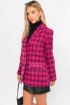 Single Button Blazer Coat - KOKOTETE