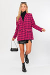 Single Button Blazer Coat - KOKOTETE