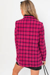 Single Button Blazer Coat - KOKOTETE