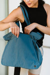 Skylar Nylon Side - Cinch Travel Carry On Gym Tote - KOKOTETE
