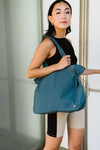 Skylar Nylon Side - Cinch Travel Carry On Gym Tote - KOKOTETE