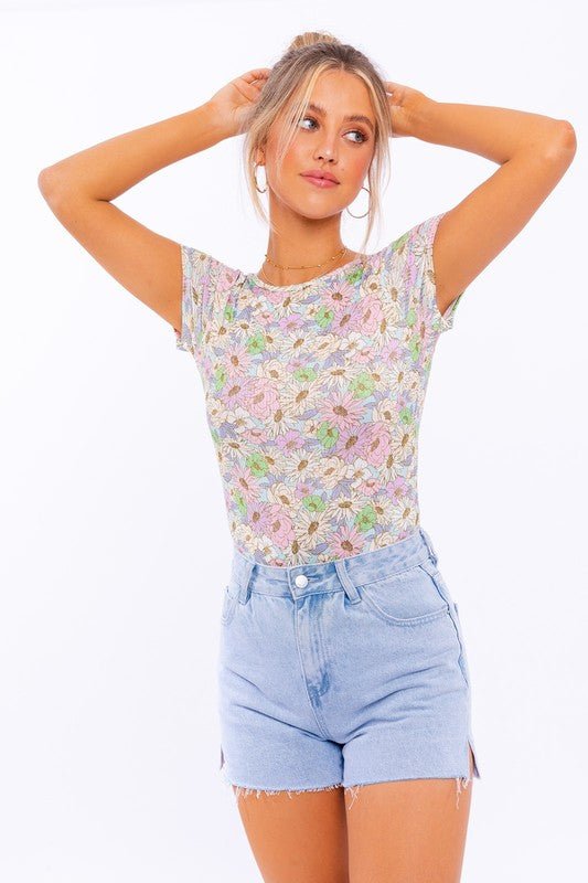 Sleeveless Open Back Bodysuit - KOKOTETE