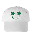 Smiley Shamrock Embroidered Dad Hat - KOKOTETE