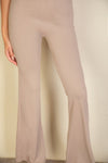 Solid Sleeveless Wide Leg Jumpsuit - KOKOTETE