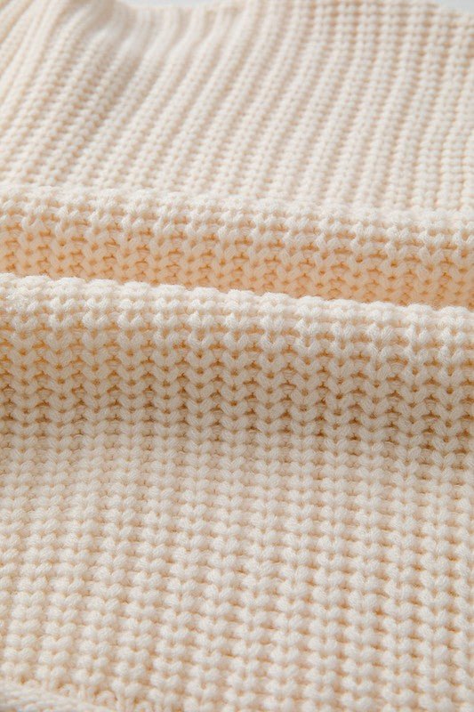 SPRING Textured Knit Buttoned Sweater Vest - KOKOTETE
