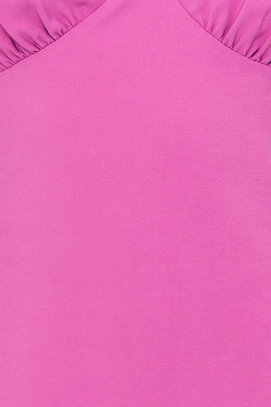 Strap Detail Mini Dress - KOKOTETE