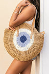Straw Circle Tote - KOKOTETE