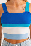 Stripe Knit Tank - KOKOTETE