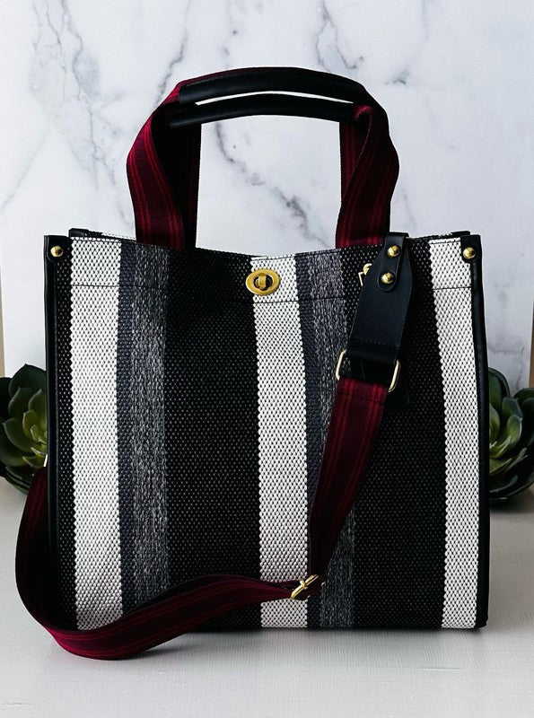 Stripe Tote bag - KOKOTETE