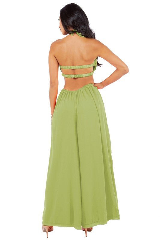 SUMMER GREEN JUMPSUIT - KOKOTETE