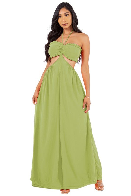 SUMMER GREEN JUMPSUIT - KOKOTETE