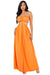 SUMMER ORANGE JUMPSUIT - KOKOTETE