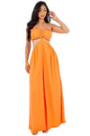 SUMMER ORANGE JUMPSUIT - KOKOTETE