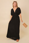 Summer Spring Vacation Maxi Sundress Lined - KOKOTETE