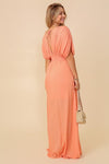 Summer Spring Vacation Maxi Sundress Lined - KOKOTETE
