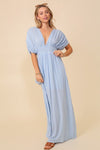 Summer Spring Vacation Maxi Sundress Lined - KOKOTETE