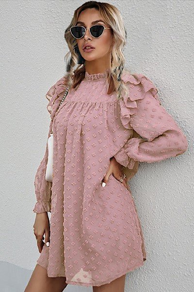 Swiss dot mesh dress - KOKOTETE