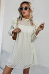 Swiss dot mesh dress - KOKOTETE