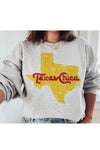 TEXAS CHICA GRAPHIC PLUS SIZE SWEATSHIRT - KOKOTETE