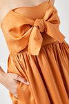 Tie Front Tube Romper Dress - KOKOTETE