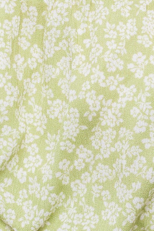 Tie Strap Ruched Crop Top - KOKOTETE