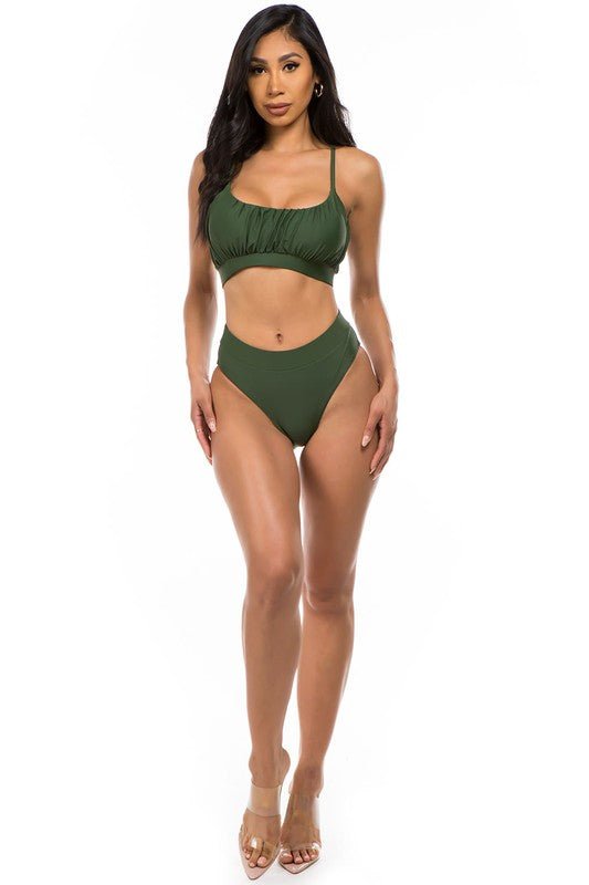 TWO - PIECE HIGH WASITED - KOKOTETE