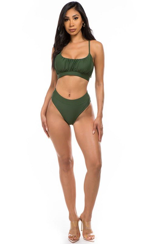 TWO - PIECE HIGH WASITED - KOKOTETE