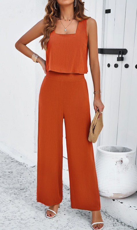 Two piece pants set - KOKOTETE