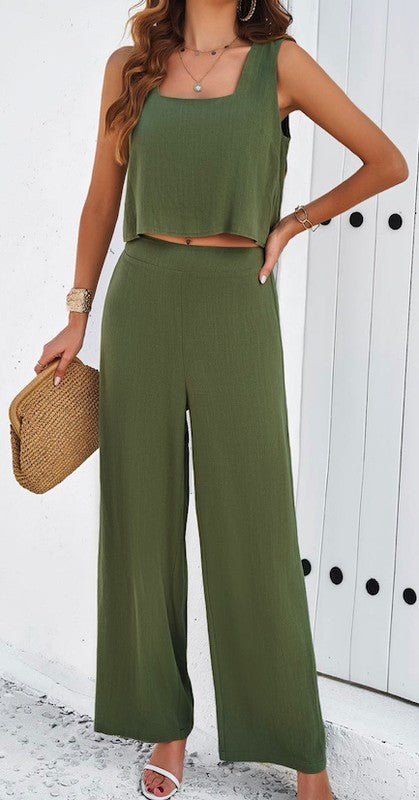 Two piece pants set - KOKOTETE