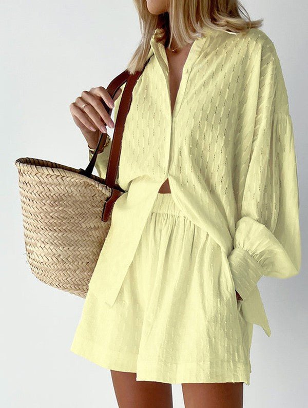 Two piece shorts set - KOKOTETE