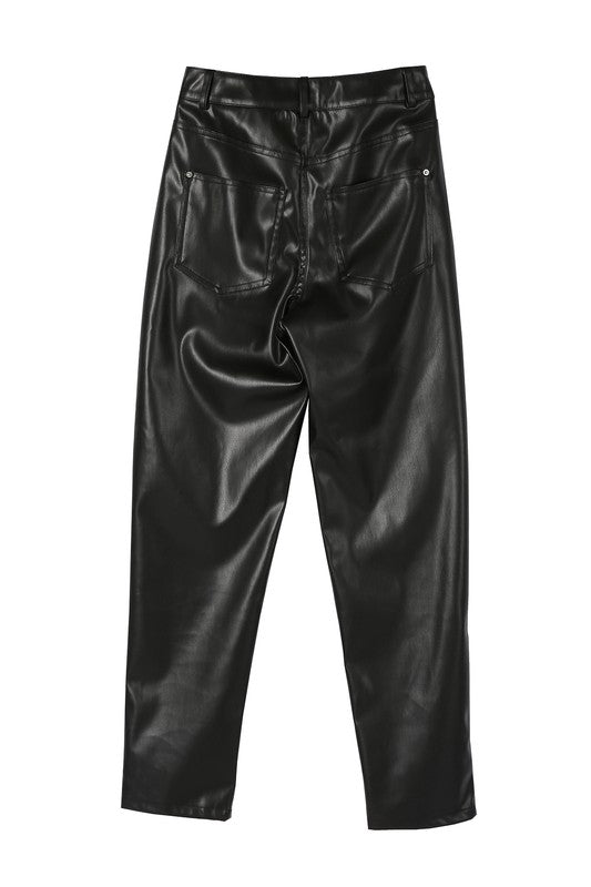 Vegan leather pants - KOKOTETE