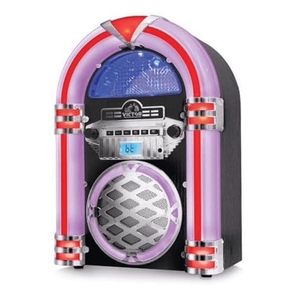 Victor Wilshire Bluetooth Jukebox w LED Lights - KOKOTETE