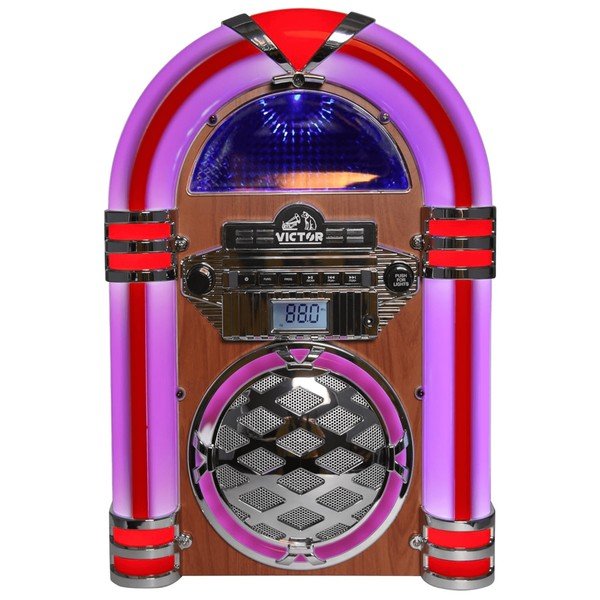 Victor Wilshire Bluetooth Jukebox w LED Lights - KOKOTETE