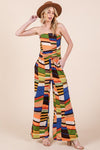 Wide Leg Jumpsuit with Pockets - KOKOTETE