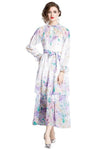 WOMEN FASHION CHIFFON MAXI DRESS - KOKOTETE