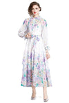 WOMEN FASHION CHIFFON MAXI DRESS - KOKOTETE
