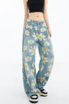 WOMEN FASHION STYLE DENIM PANTS - KOKOTETE