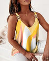 Women Printed Tank TOP - KOKOTETE