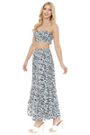 Women's Floral Skirt and TOP Set - KOKOTETE