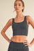 Women's Ultra - Comfort Ribbed Sports Bra - KOKOTETE