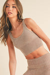 Women's Ultra - Comfort Ribbed Sports Bra - KOKOTETE