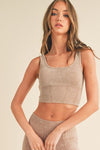 Women's Ultra - Comfort Ribbed Sports Bra - KOKOTETE