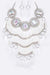 Crystal Statement Head Turner Necklace Set